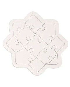 Little star puzzle paint-it-yourself