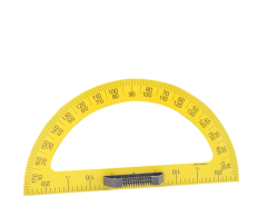Large Chalkboard Protractor 180°, Magnetic, 50cm - RE-Plastic