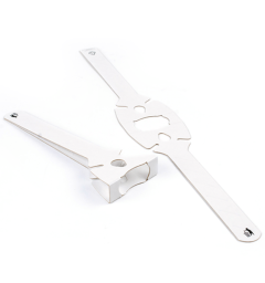 White Paper Balloon Sticks - Recyclable with Paper and Cardboard