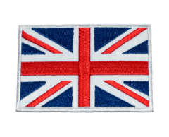 UK Great Britain Flag Iron-On Patch