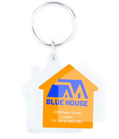 House Acrylic Keychain 47 x 41mm