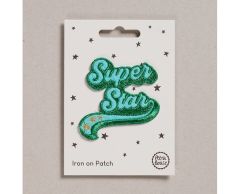 Super Star Iron-on Patch