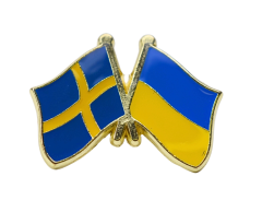 sverige ukraina flagg