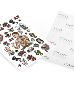 Flash Tattoos – A4 Sheets.