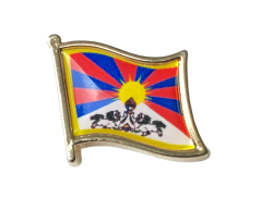 Free Tibet Flag Pin