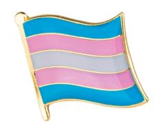 Transgender Flag Enamel Pin