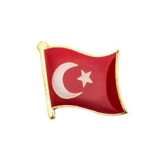 Turkish Flag Enamel Pin