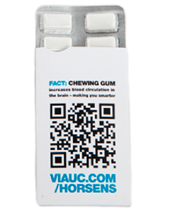 Gum Pack of 12 - With Logo Imprint - Fast Production