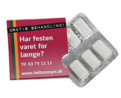 Sugar-Free Chewing Gum Pack of 6 - Fast Production