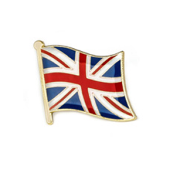 Union Jack Flag Enamel Pin