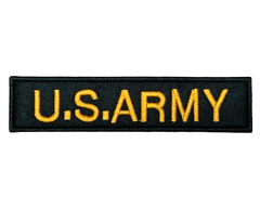 U.S. Army Military Uniform Iron-On Patch