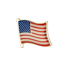 American Flag Enamel Pin