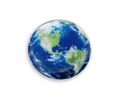Earth Globe Pin