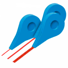 Whiteboard tape red 1,5mm