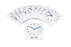 Set of Small Clocks (10 pcs.) - Read and Write the Time