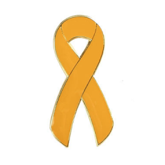 Yellow Ribbon Enamel Pin