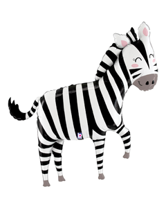 Foil Balloon - Zebra